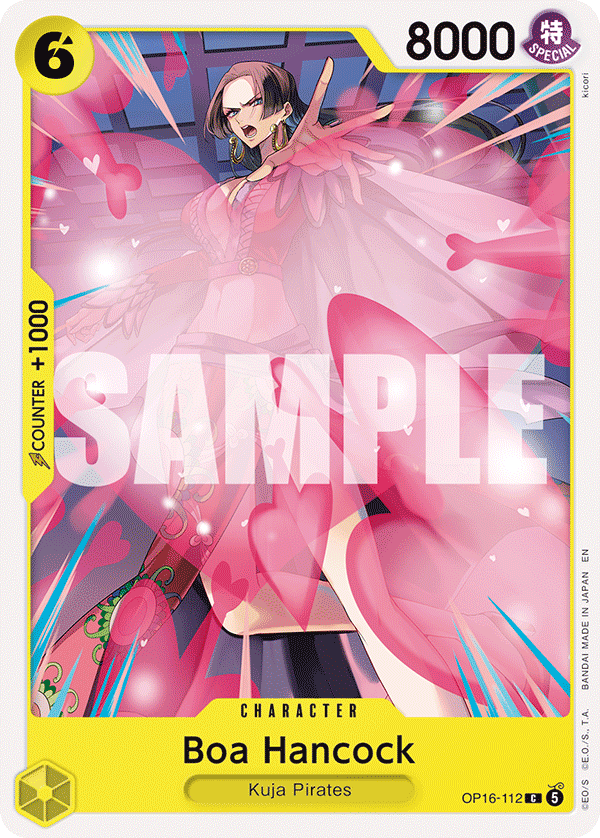 Boa Hancock One Piece TCG Card