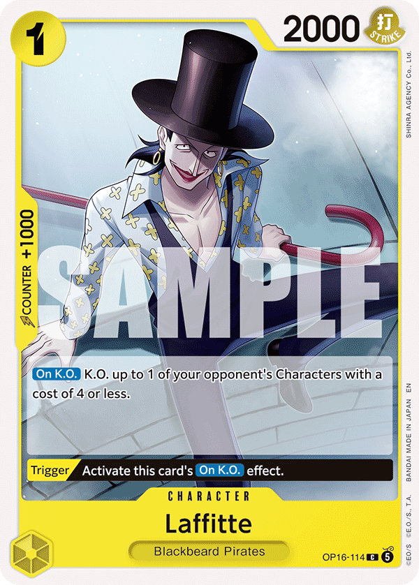 Laffitte One Piece TCG Card