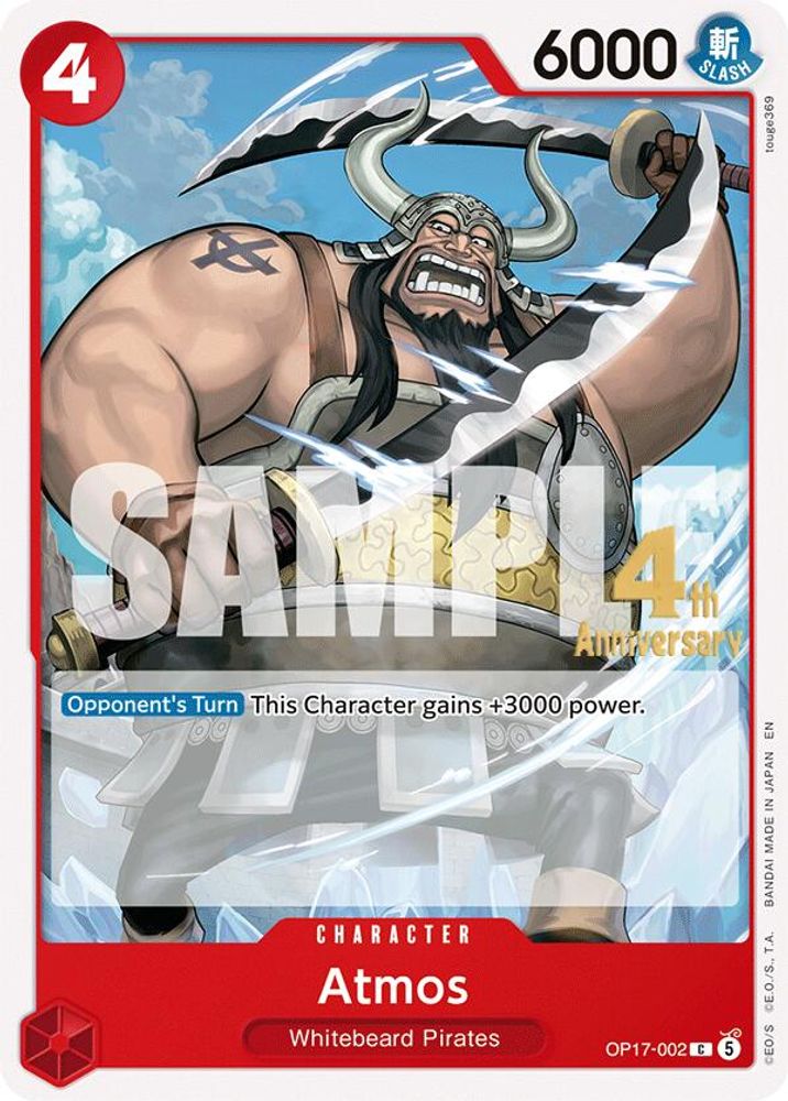 Atmos One Piece TCG Card