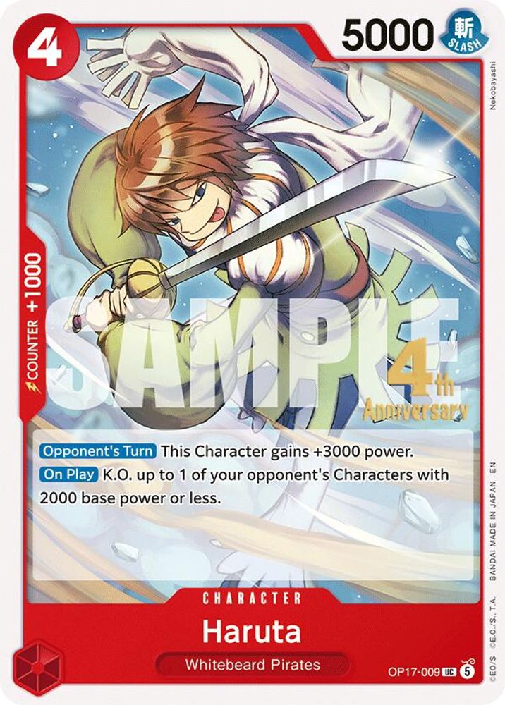 Haruta One Piece TCG Card