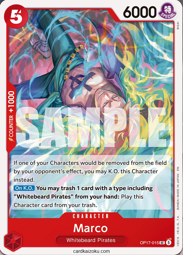 Marco One Piece TCG Card