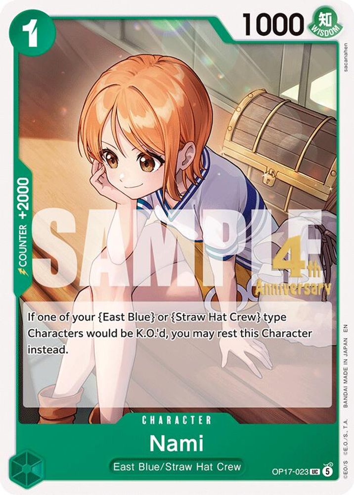 Nami One Piece TCG Card