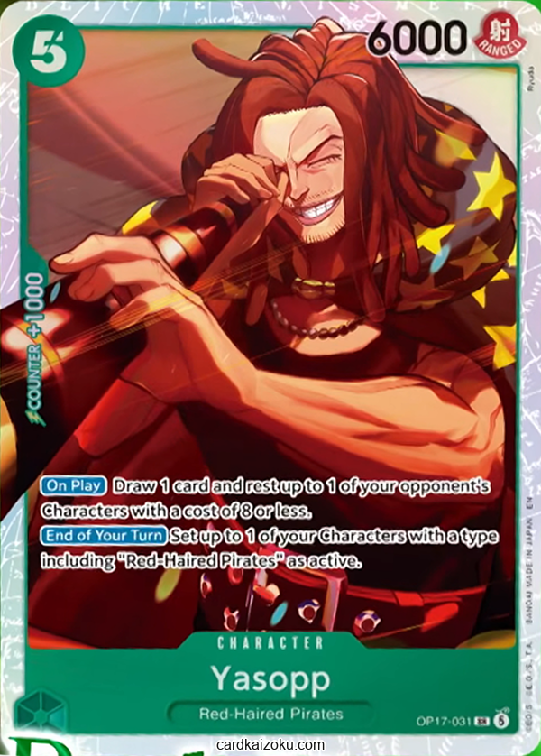 Yasopp One Piece TCG Card