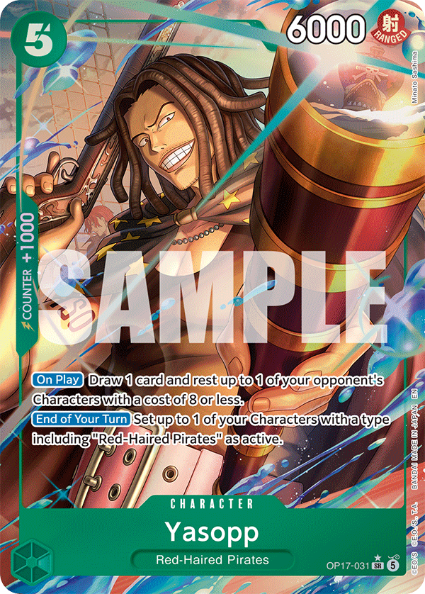 Yasopp One Piece TCG Card