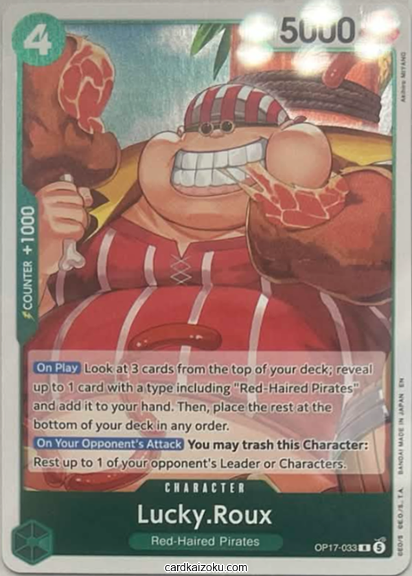 Lucky.Roux One Piece TCG Card