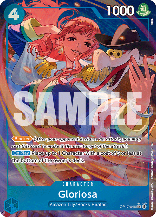 Gloriosa One Piece TCG Card