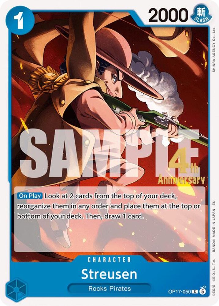 Streusen One Piece TCG Card