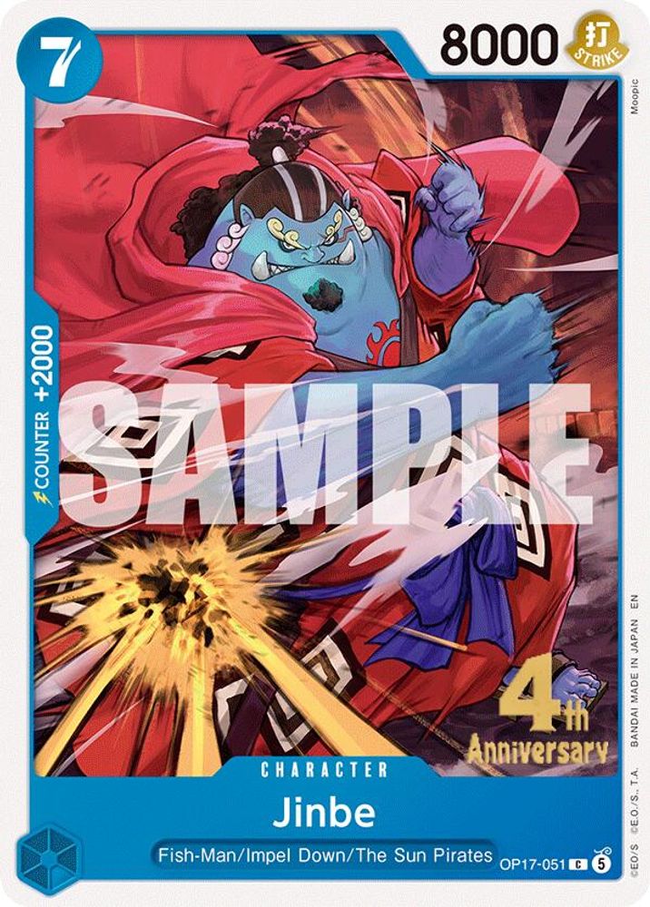 Jinbe One Piece TCG Card
