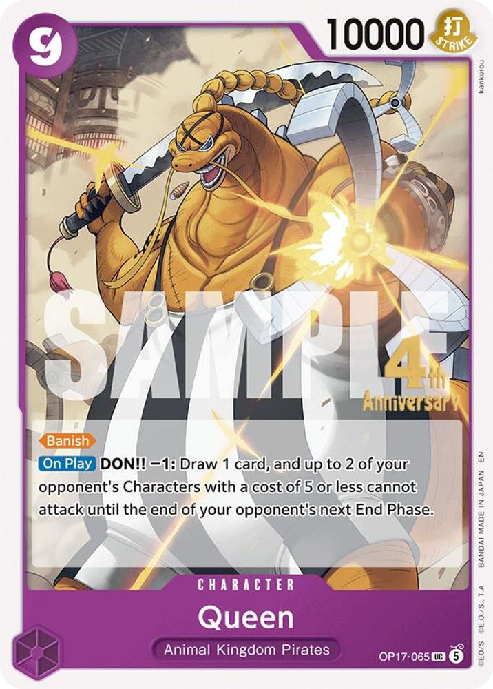 Queen One Piece TCG Card