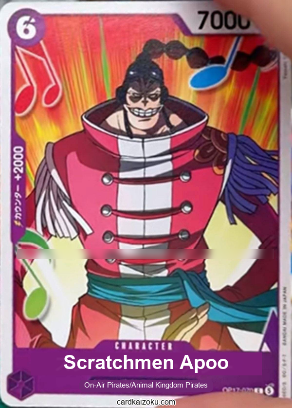 Scratchmen Apoo One Piece TCG Card
