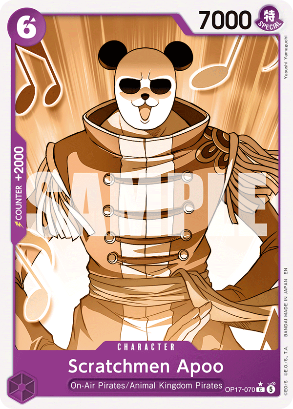 Scratchmen Apoo One Piece TCG Card