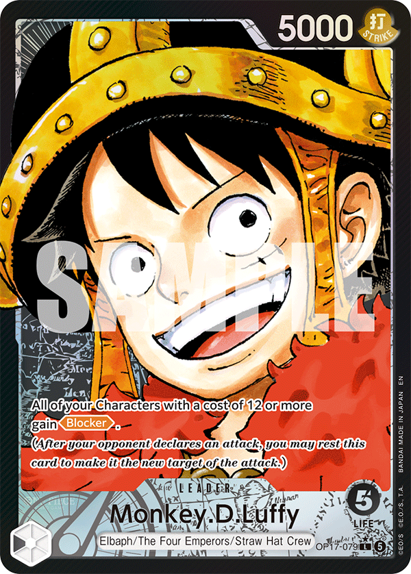 Monkey.D.Luffy One Piece TCG Card