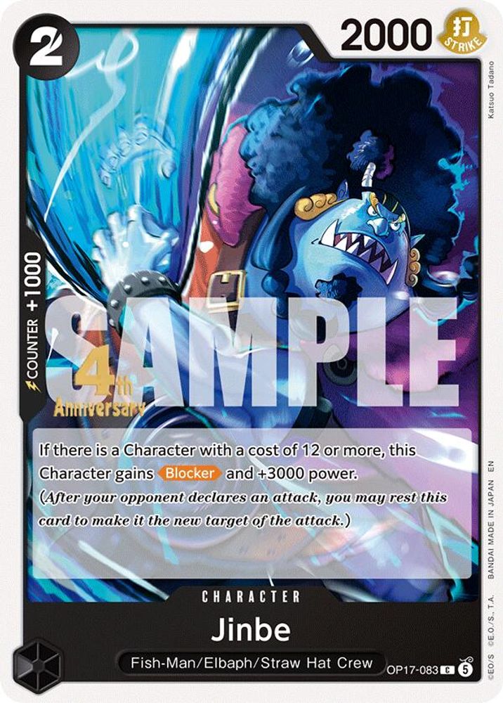Jinbe One Piece TCG Card