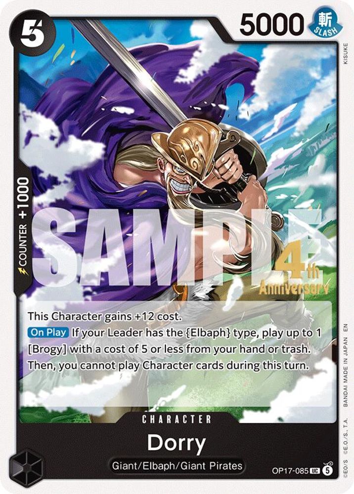Dorry One Piece TCG Card