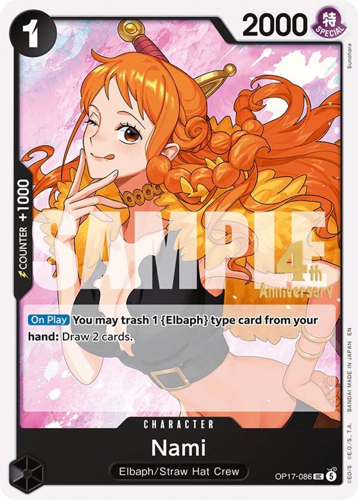 Nami One Piece TCG Card