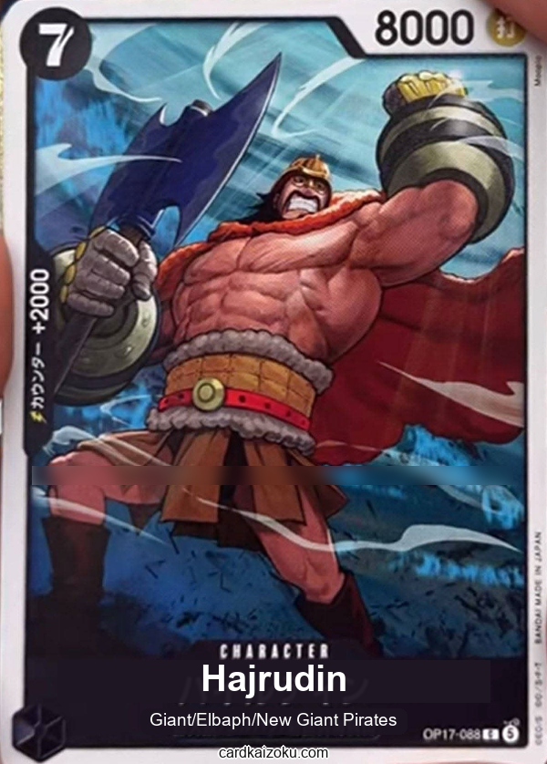 Hajrudin One Piece TCG Card