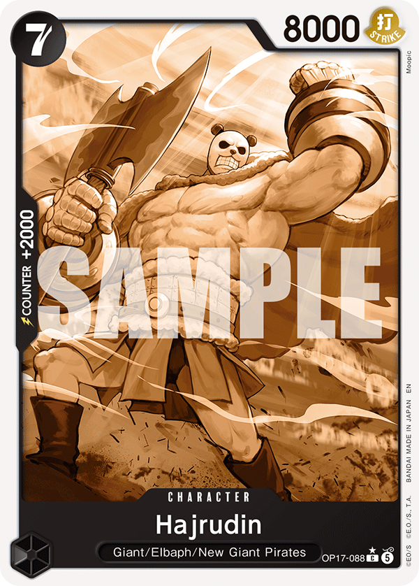 Hajrudin One Piece TCG Card