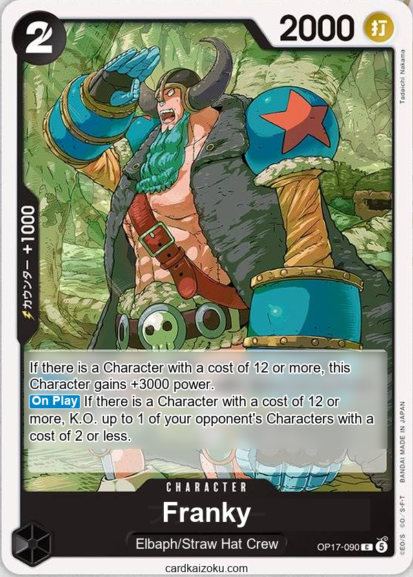 Franky One Piece TCG Card