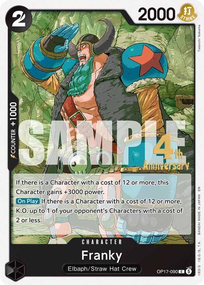 Franky One Piece TCG Card