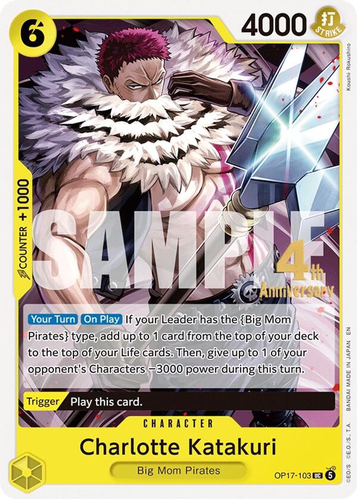 Charlotte Katakuri One Piece TCG Card