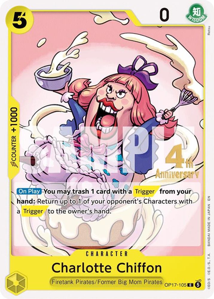 Charlotte Chiffon One Piece TCG Card