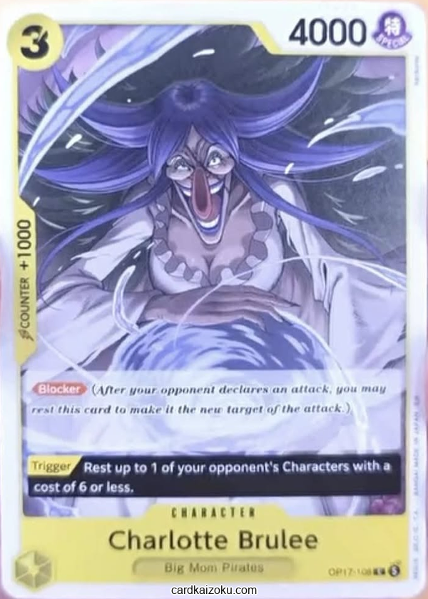 Charlotte Brulee One Piece TCG Card