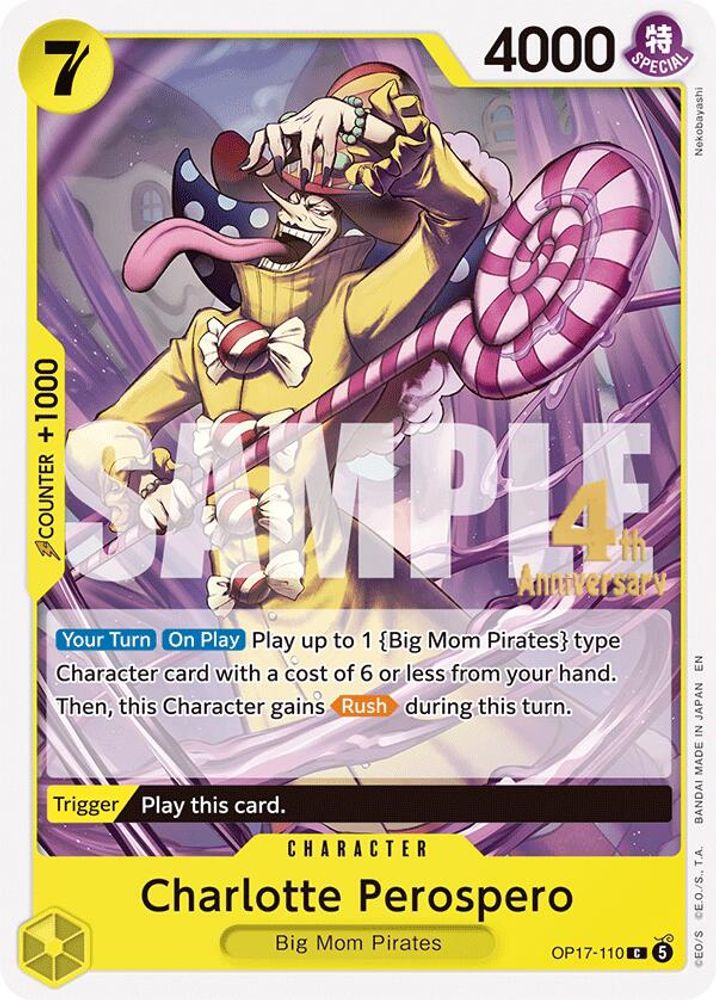 Charlotte Perospero One Piece TCG Card