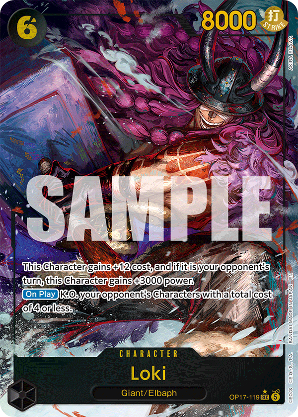 Loki One Piece TCG Card