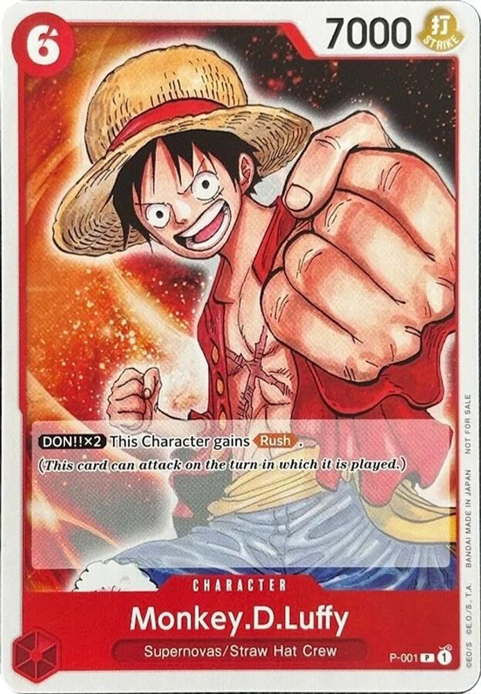 Monkey.D.Luffy One Piece TCG Card