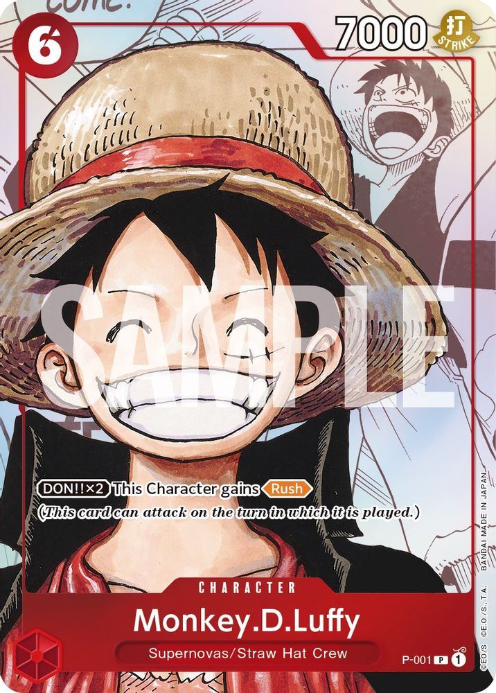 Monkey.D.Luffy One Piece TCG Card