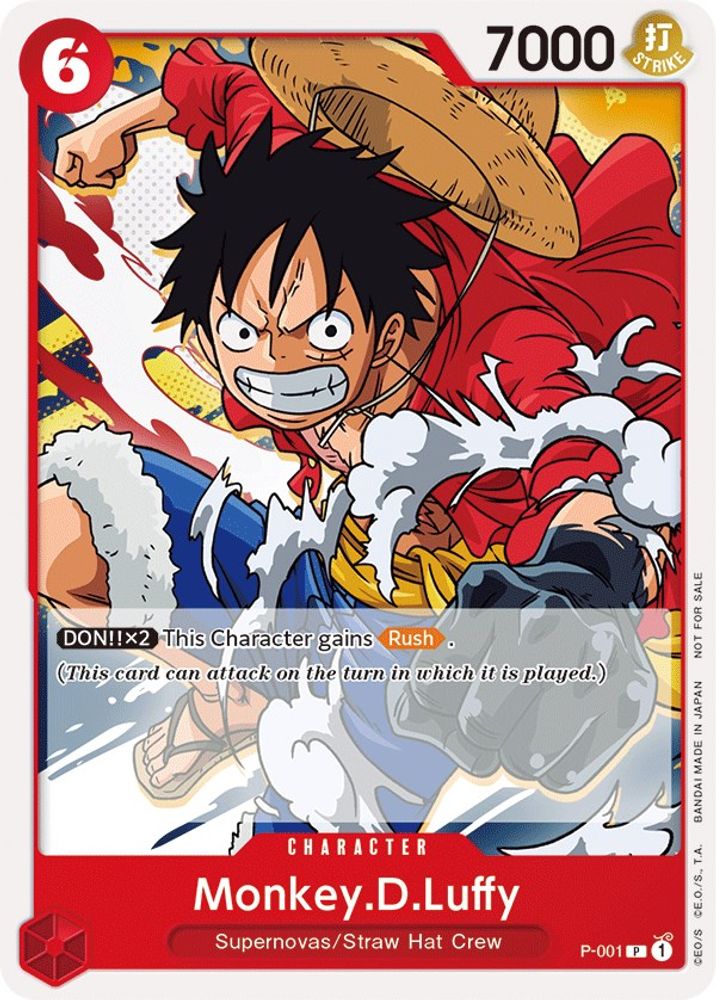 Monkey.D.Luffy One Piece TCG Card