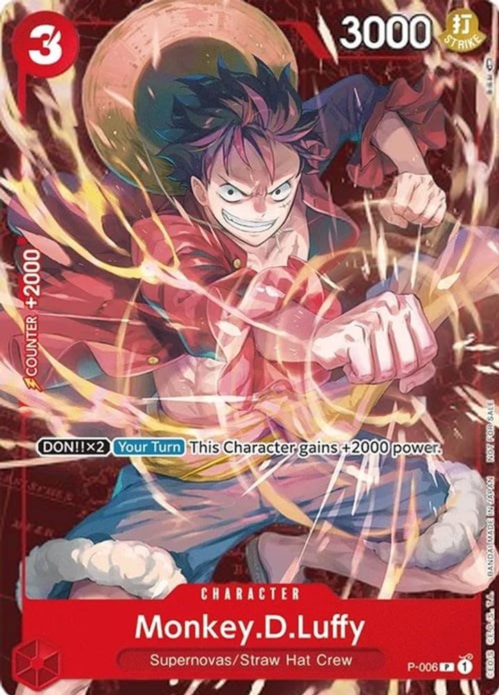 Monkey.D.Luffy One Piece TCG Card