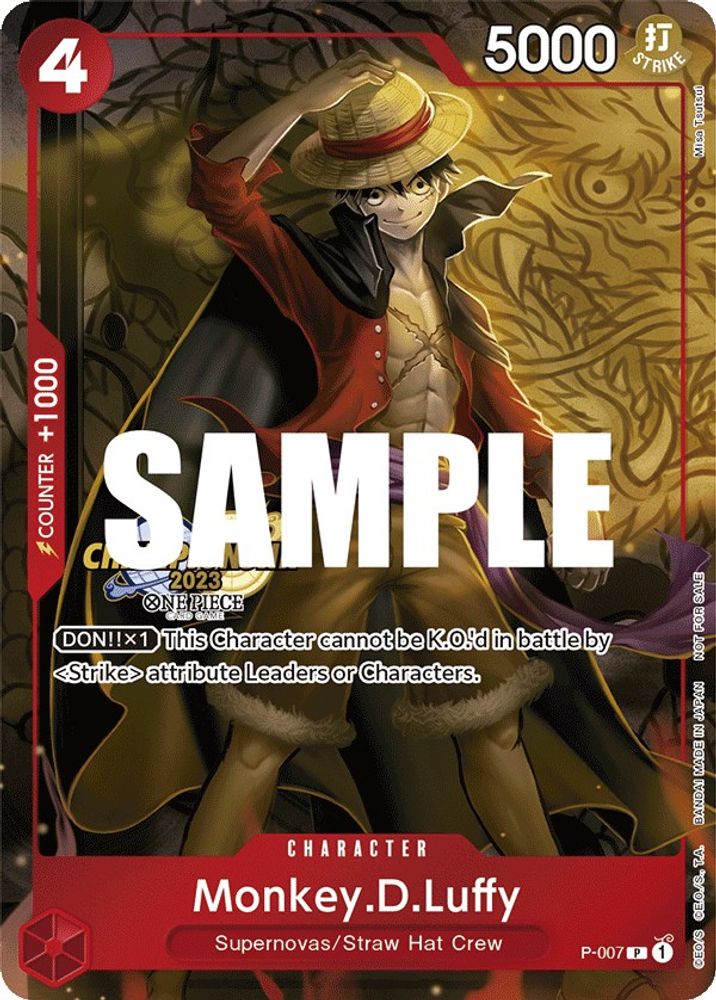Monkey.D.Luffy One Piece TCG Card