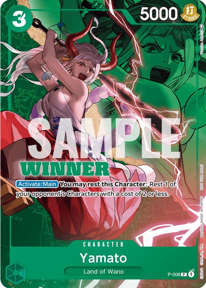 Yamato One Piece TCG Card