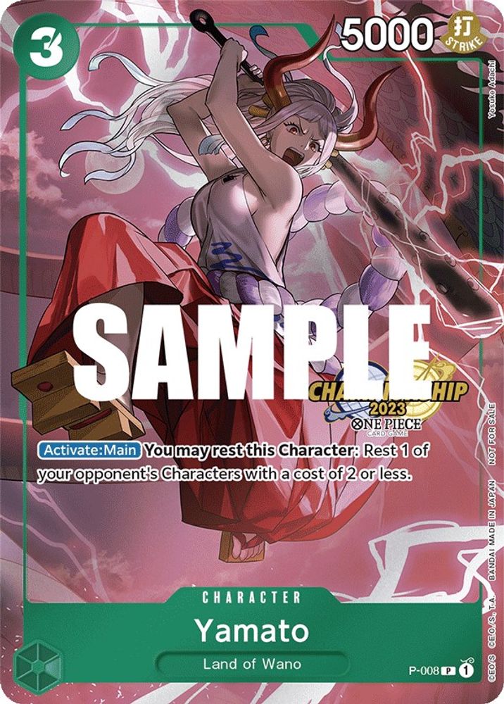 Yamato One Piece TCG Card