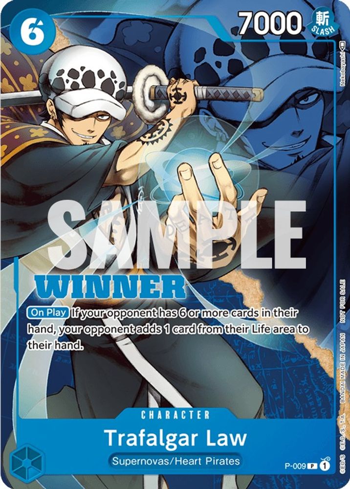 Trafalgar Law One Piece TCG Card