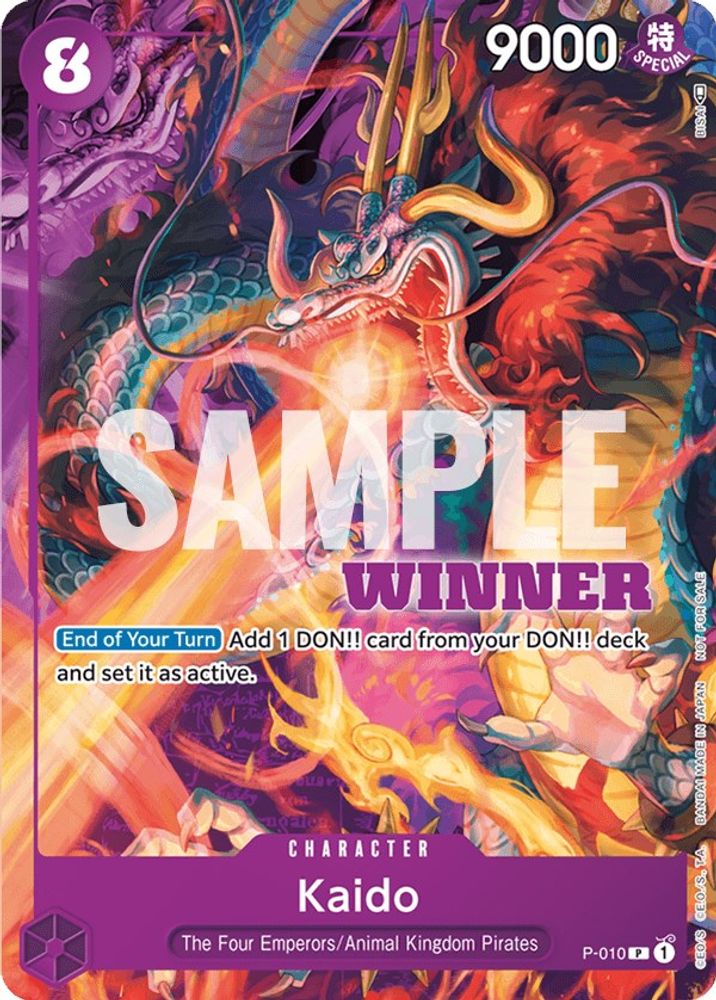 Kaido One Piece TCG Card