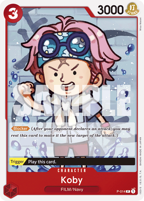 Koby One Piece TCG Card