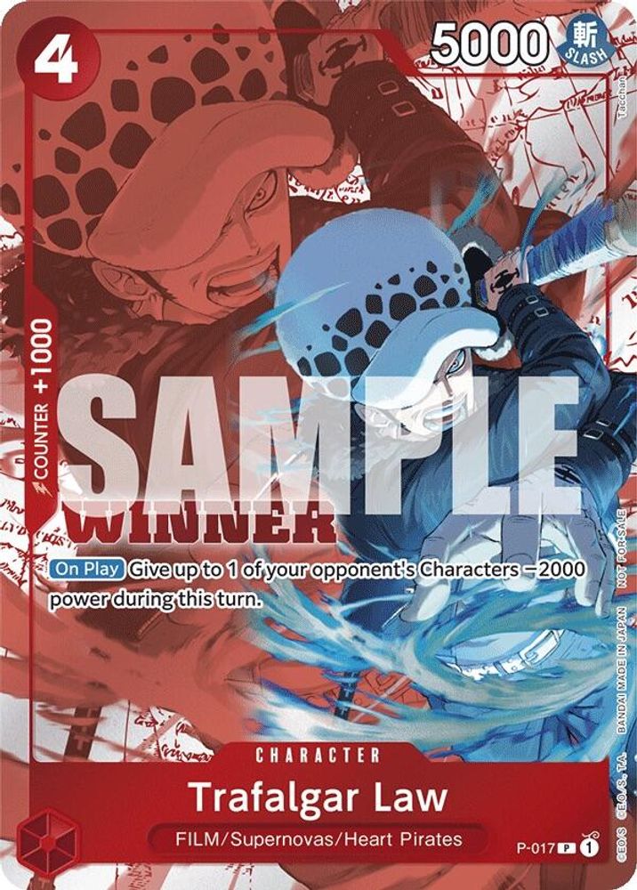 Trafalgar Law One Piece TCG Card