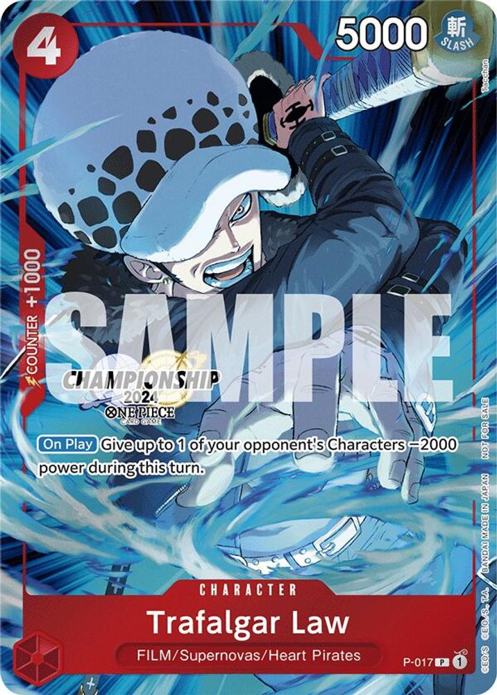 Trafalgar Law One Piece TCG Card