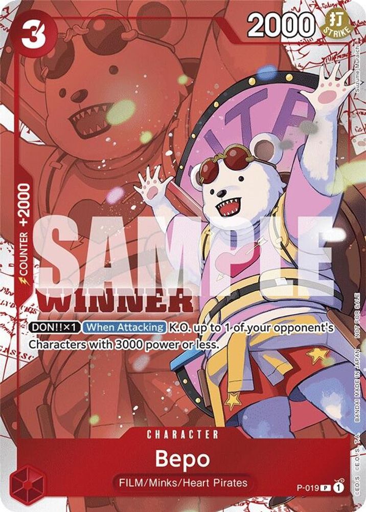 Bepo One Piece TCG Card