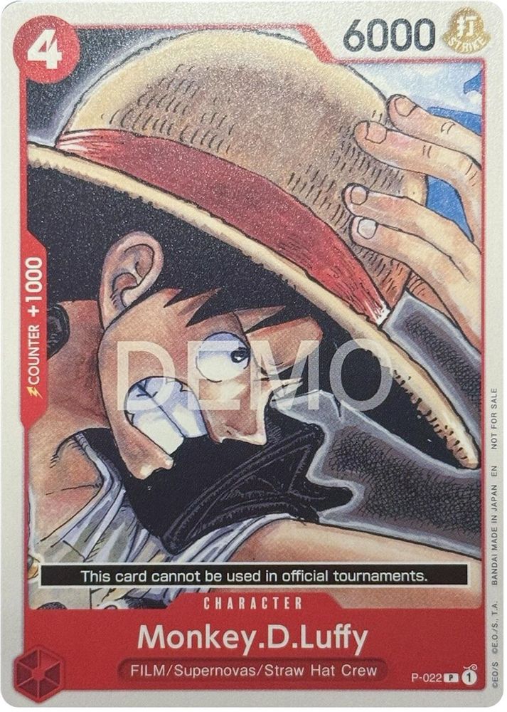 Monkey.D.Luffy One Piece TCG Card