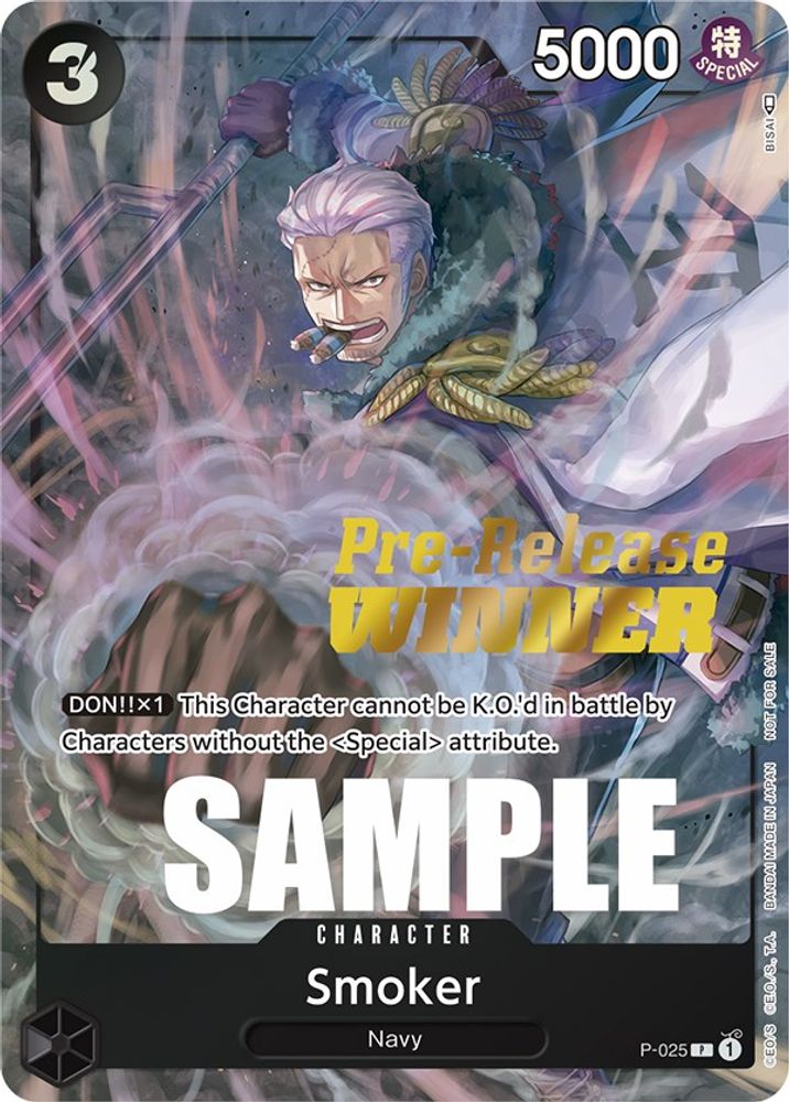 Smoker One Piece TCG Card