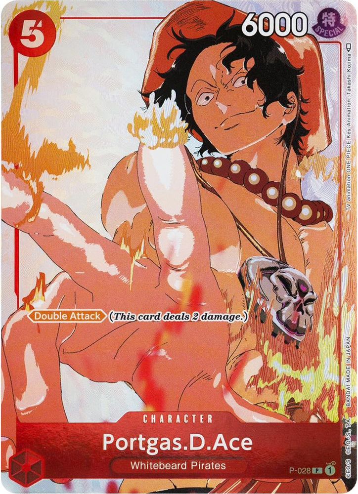 Portgas.D.Ace One Piece TCG Card