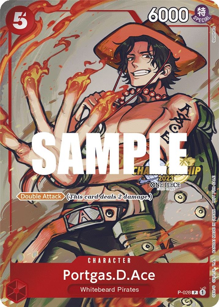 Portgas.D.Ace One Piece TCG Card