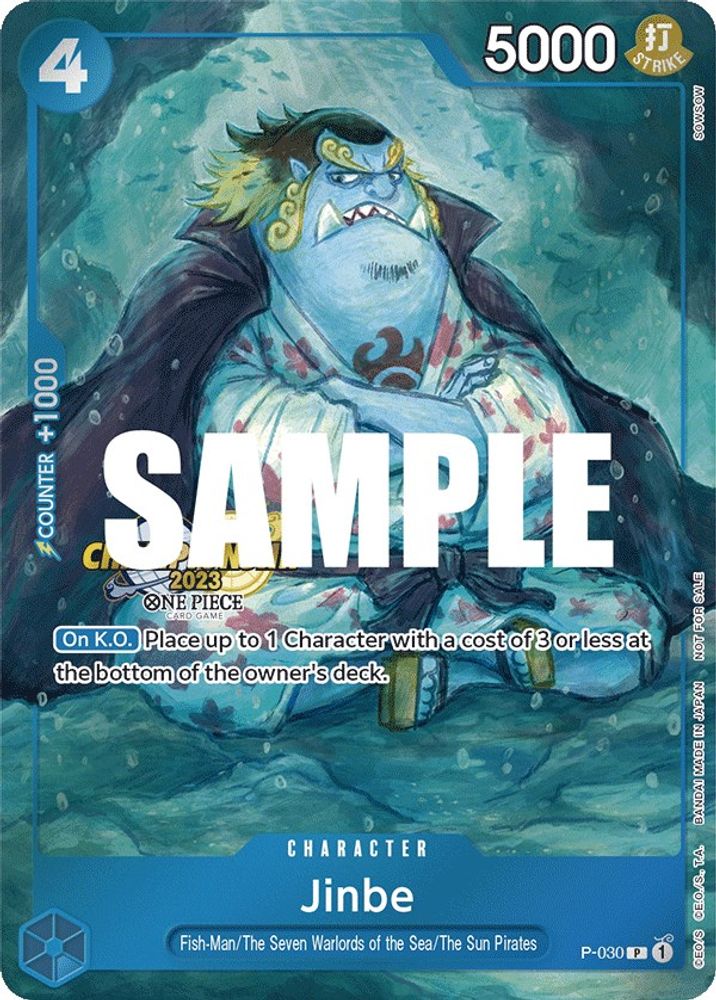 Jinbe One Piece TCG Card