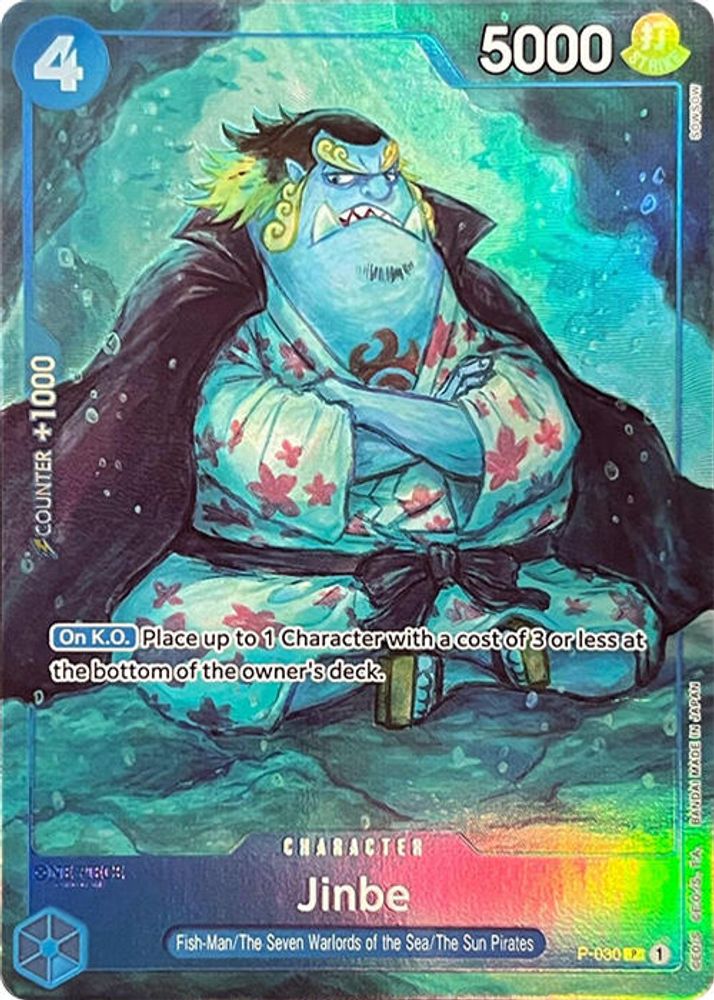 Jinbe One Piece TCG Card