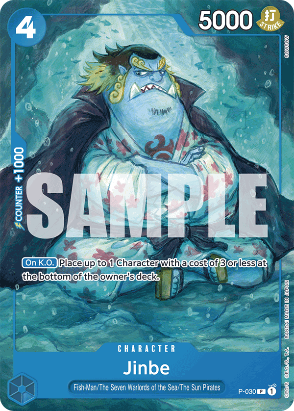 Jinbe One Piece TCG Card