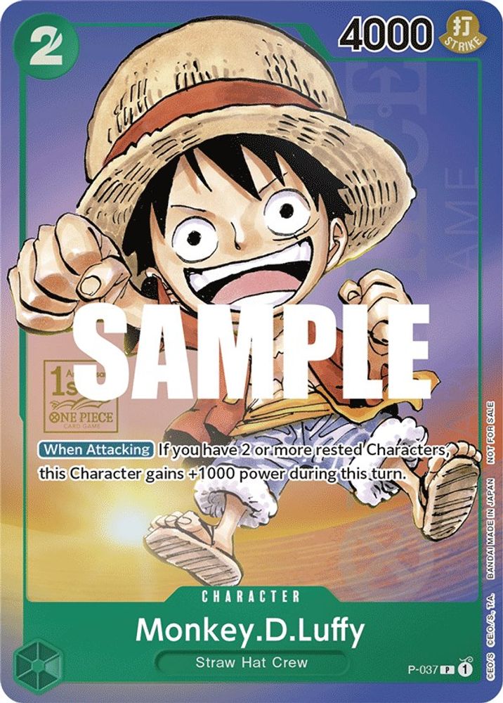 Monkey.D.Luffy One Piece TCG Card