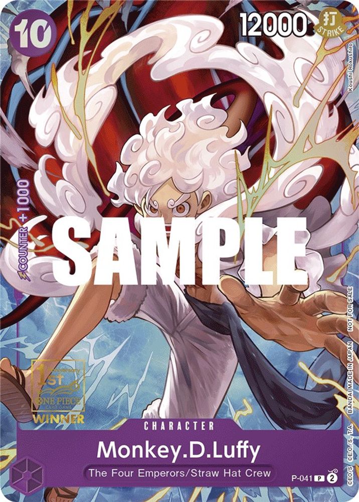 Monkey.D.Luffy One Piece TCG Card